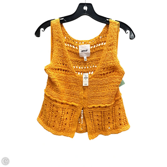 Top Sleeveless By Aerie In Orange, Size: L