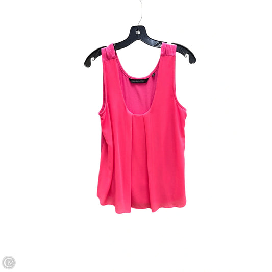 Top Sleeveless By Cmf In Pink, Size: L