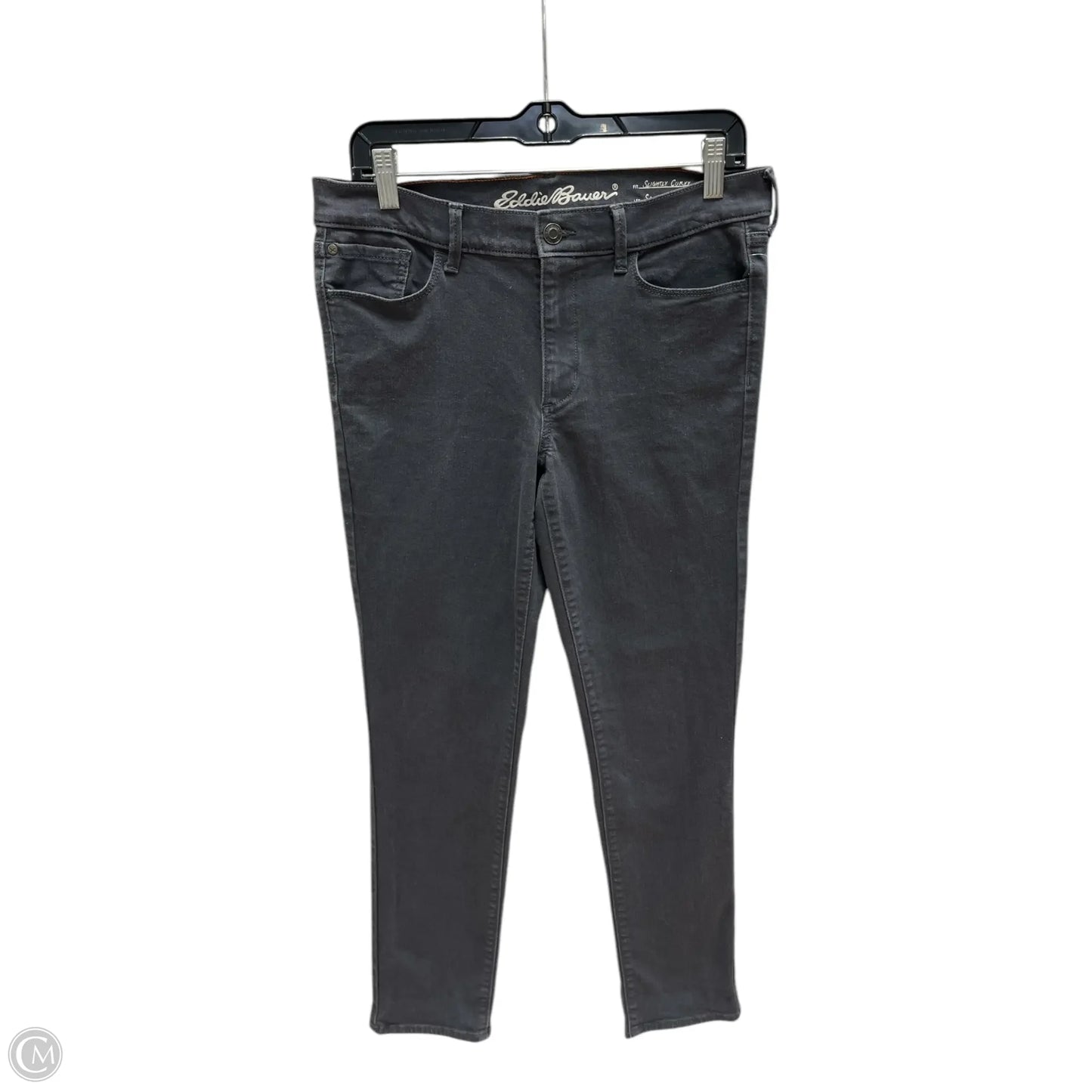 Jeans Straight By Eddie Bauer In Grey, Size: 10