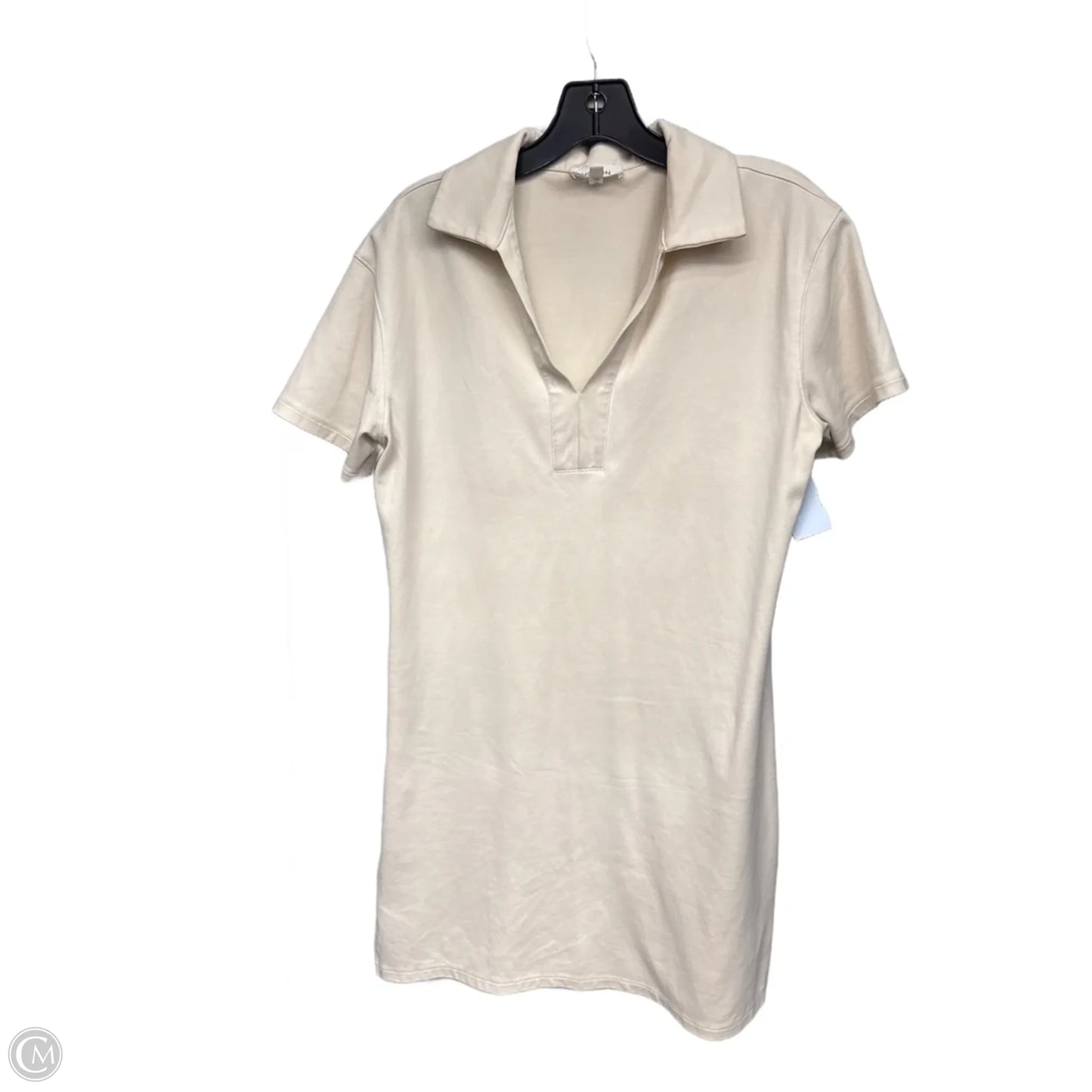 Dress Casual Midi By Clothes Mentor In Ivory, Size: M