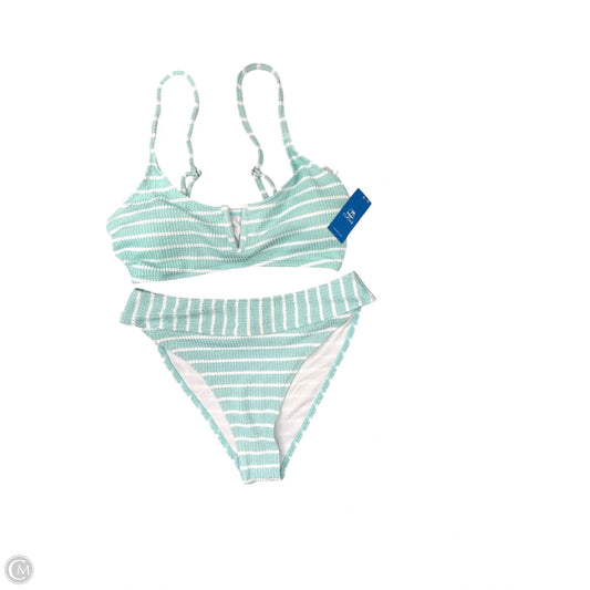 Swimsuit 2pc By Cupshe In Aqua, Size: M