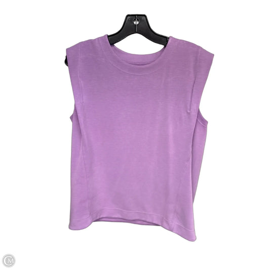 Top Sleeveless By Athleta In Purple, Size: M