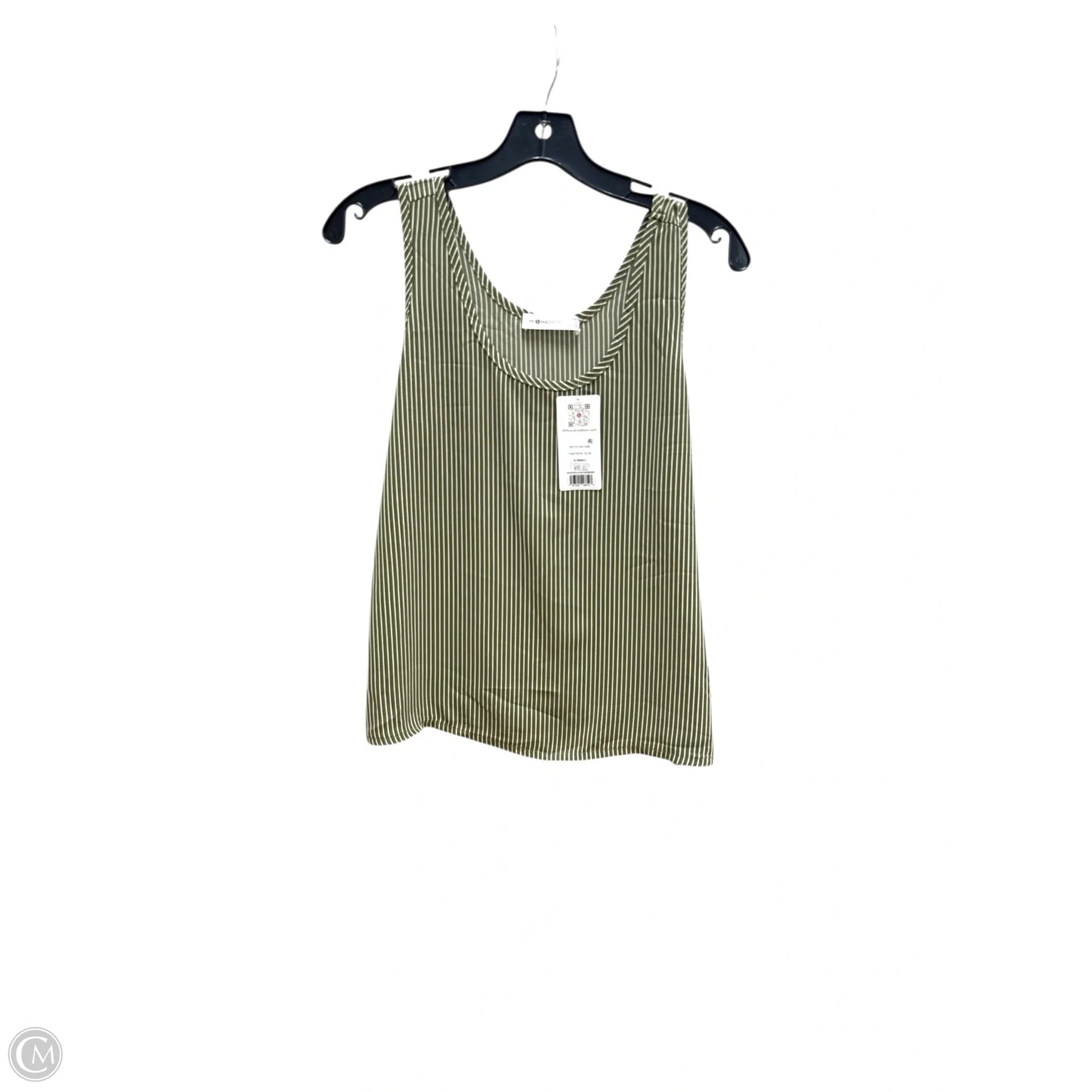 Top Sleeveless By 89th And Madison In Striped Pattern, Size: Xs