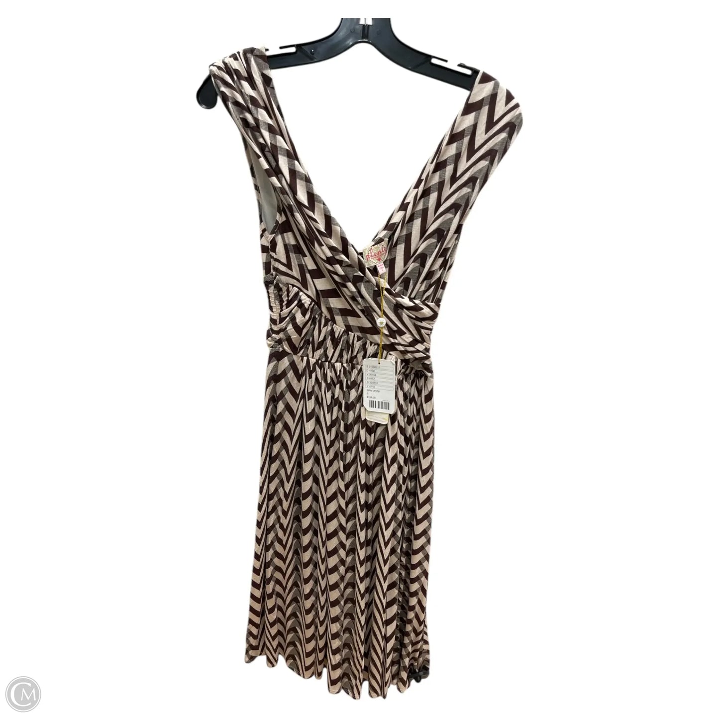 Dress Casual Midi By Clothes Mentor In Striped Pattern, Size: S