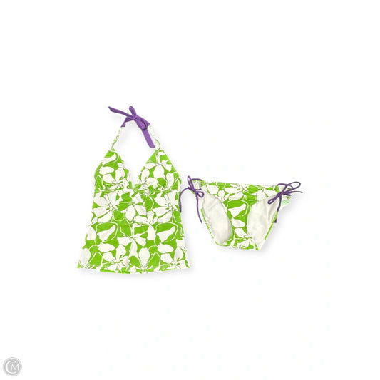 Swimsuit 2pc By Athleta In Green & Purple, Size: S