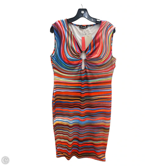 Dress Casual Maxi By Clothes Mentor In Striped Pattern, Size: Xl