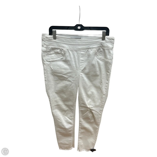 Jeans Jeggings By Clothes Mentor In White, Size: 10
