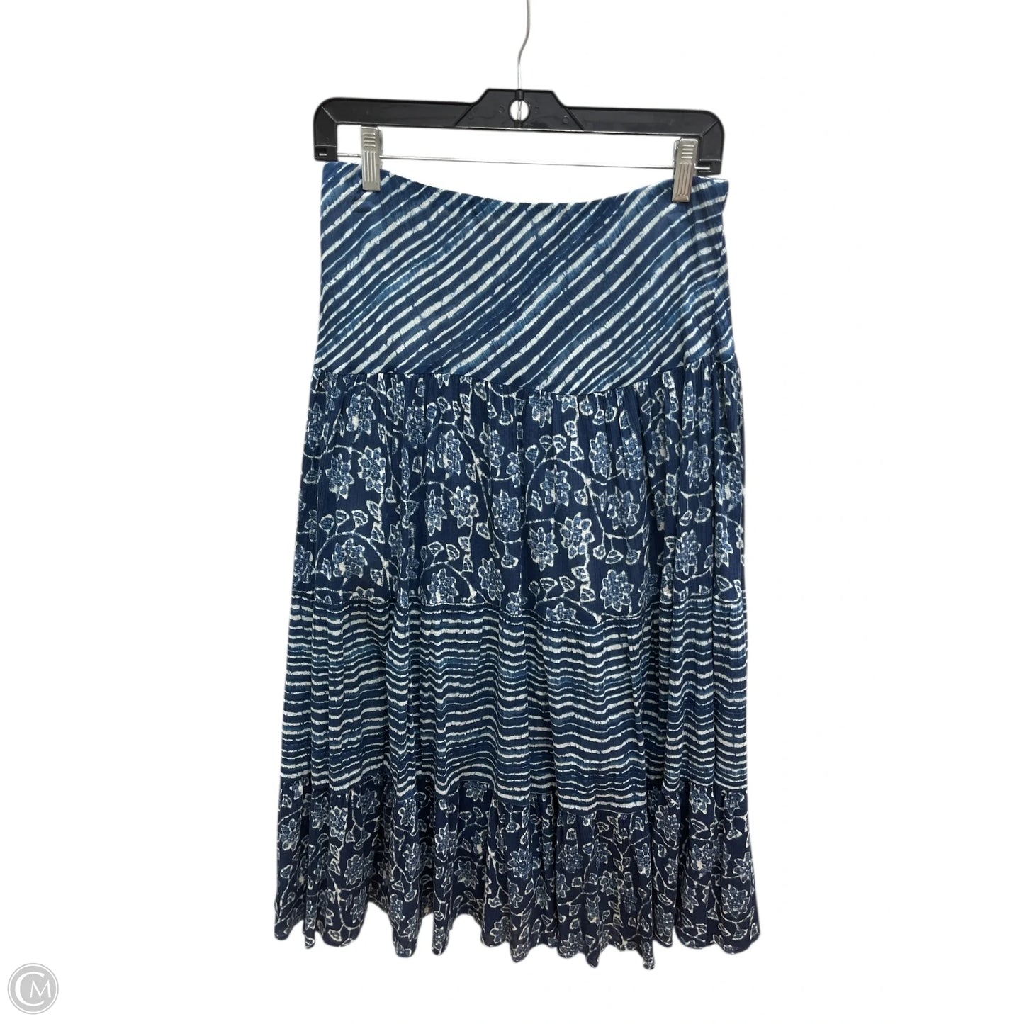 Skirt Maxi By Chaps In Blue, Size: Xs