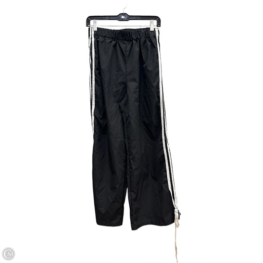 Athletic Pants By Shein In Black & White, Size: L