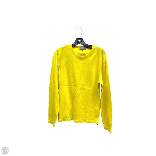 Top Long Sleeve By Clothes Mentor In Yellow, Size: M