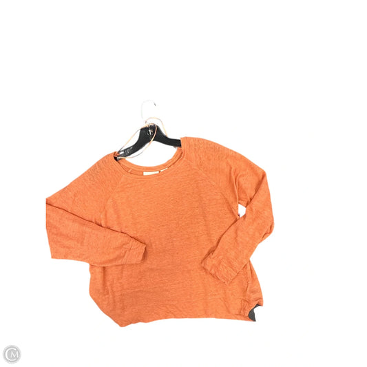 Top Long Sleeve By Cynthia Rowley In Orange, Size: Xl