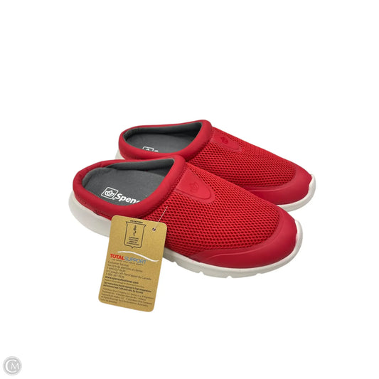 Shoes Flats By Clothes Mentor In Red, Size: 7.5