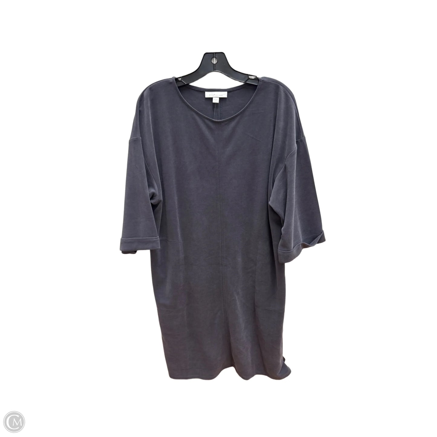 Dress Casual Midi By J. Jill In Grey, Size: S