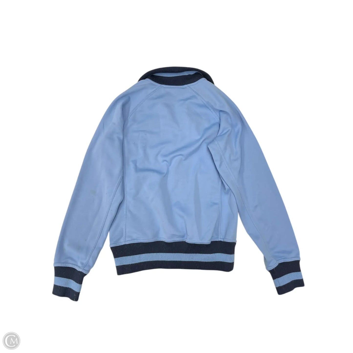 Athletic Jacket By Nike Apparel In Blue, Size: S