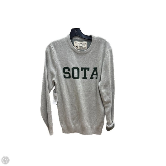 Sweater By sota clothing In Green & Grey, Size: Xs