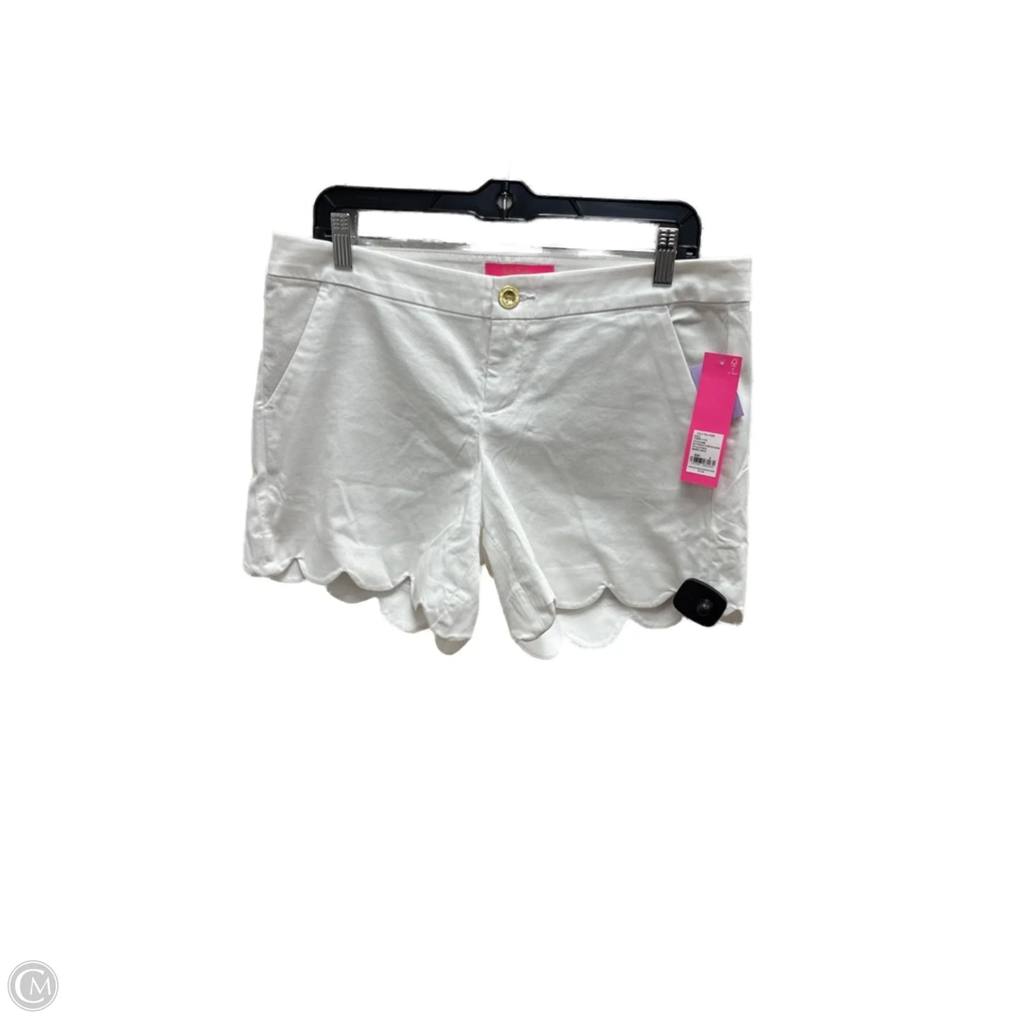 Shorts Designer By Lilly Pulitzer In White, Size: 8