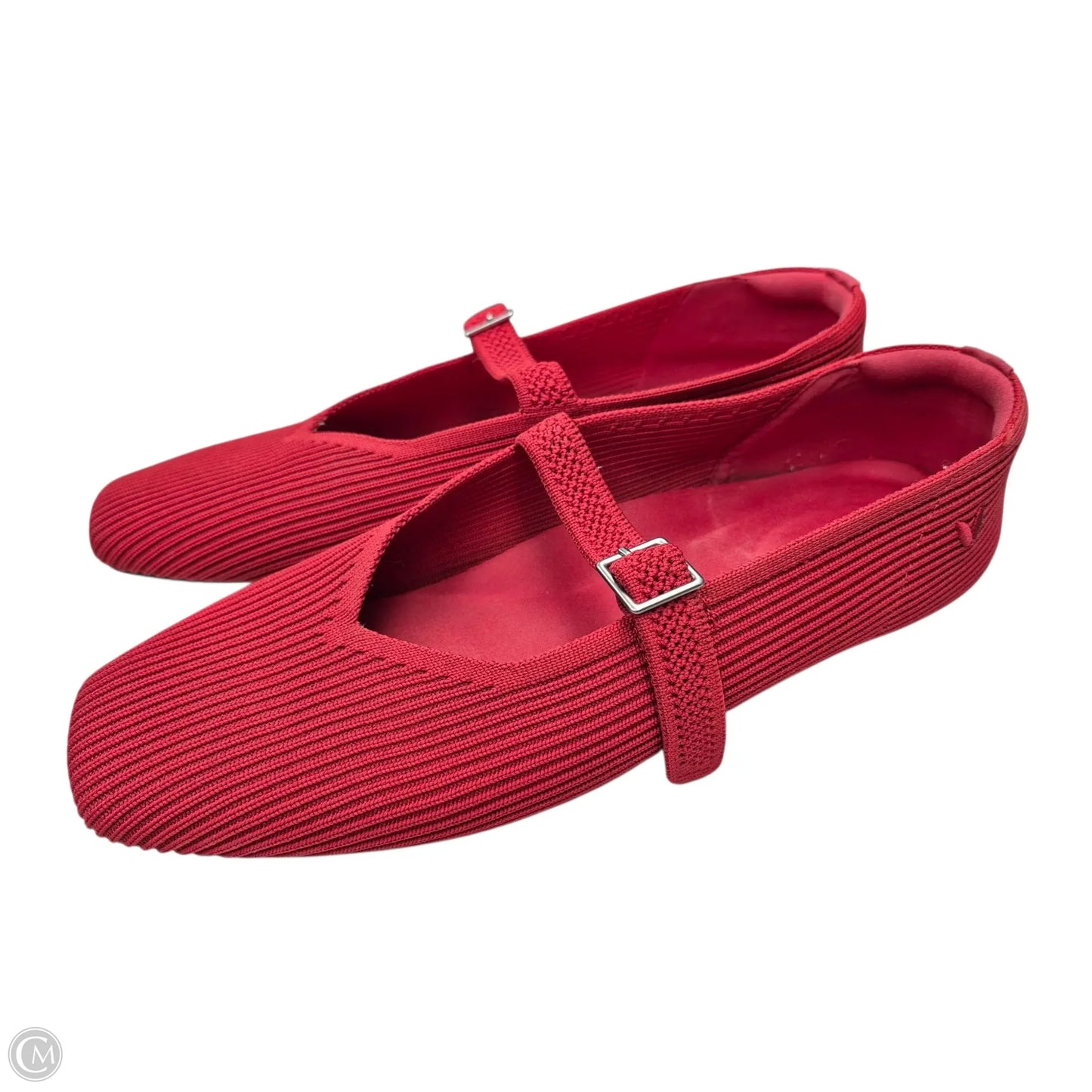 Shoes Flats By Clothes Mentor In Red