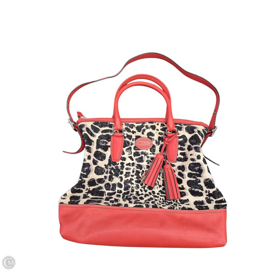 Handbag Designer By Coach, Size: Large