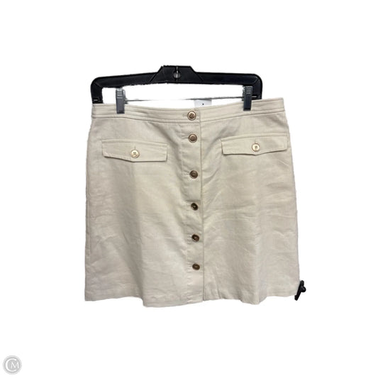 Skirt Midi By J. Crew In Cream, Size: 10
