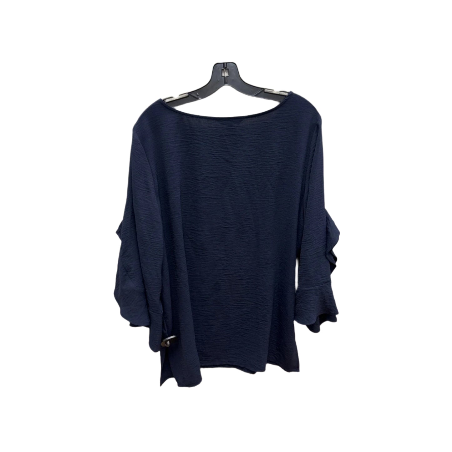 Top 3/4 Sleeve By Counterparts In Navy, Size: Xl