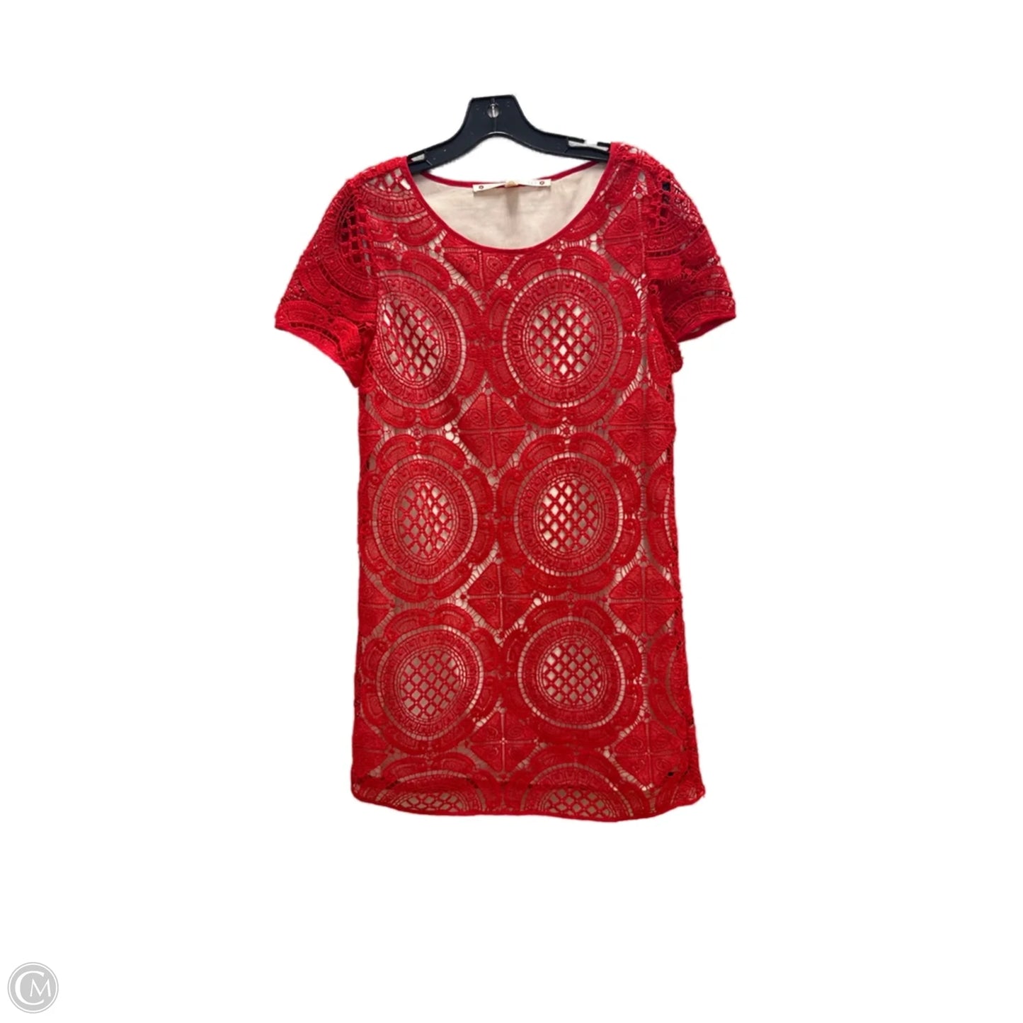 Dress Party Midi By Clothes Mentor In Red, Size: M