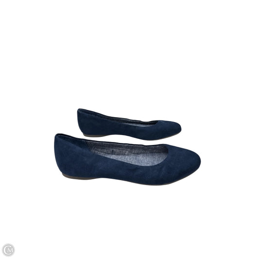 Shoes Flats By Dr Scholls In Navy, Size: 8