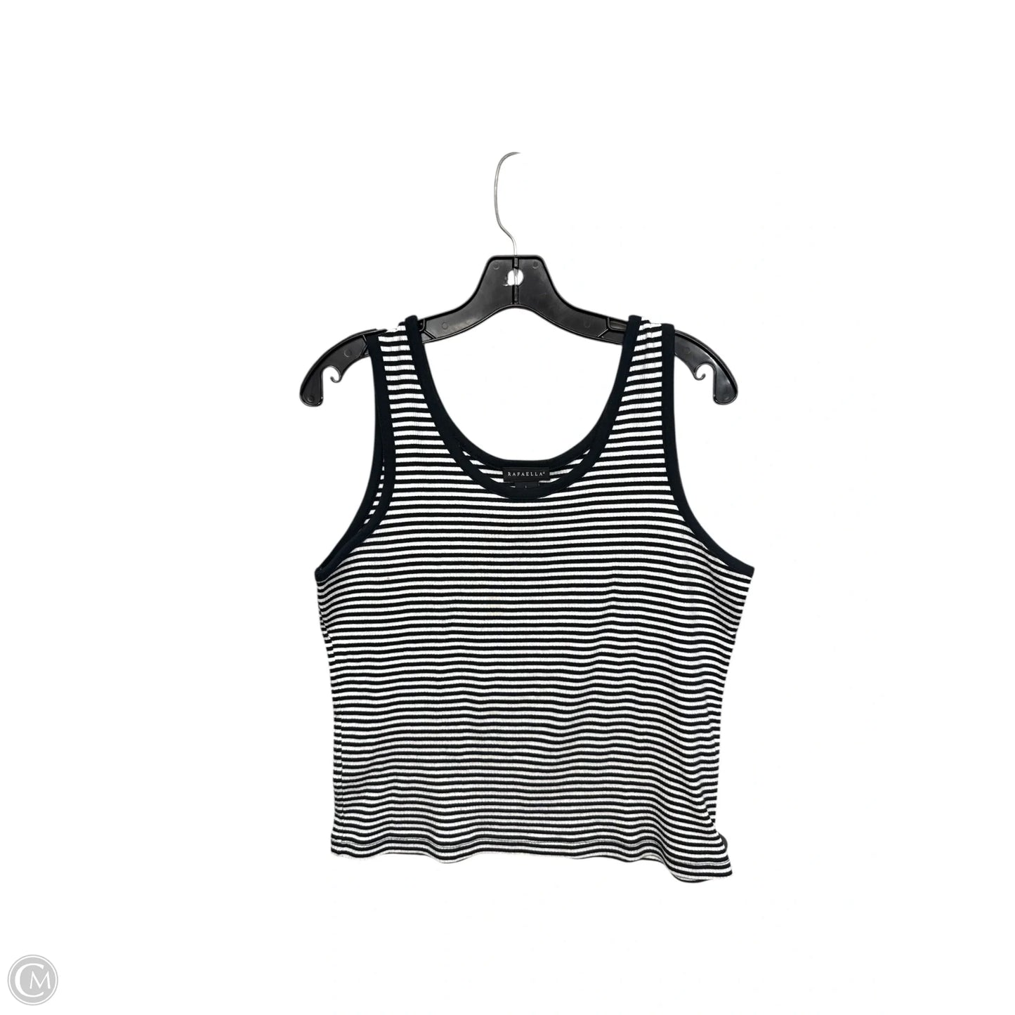 Tank Top By Rafaella In Striped Pattern, Size: L