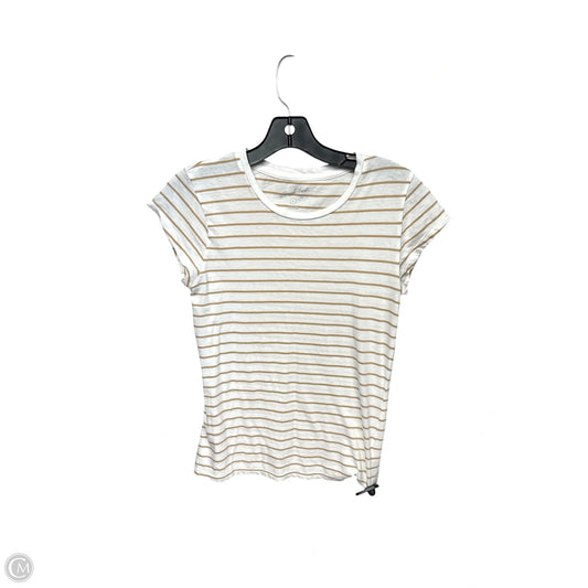 Top Short Sleeve Basic By Universal Thread In Striped Pattern, Size: S