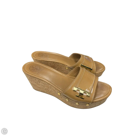 Sandals Designer By Tory Burch In Brown, Size: 10