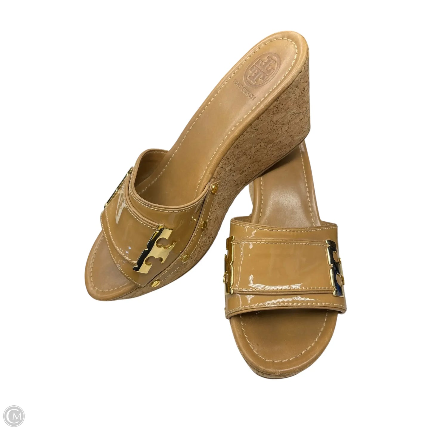 Sandals Designer By Tory Burch In Brown, Size: 10
