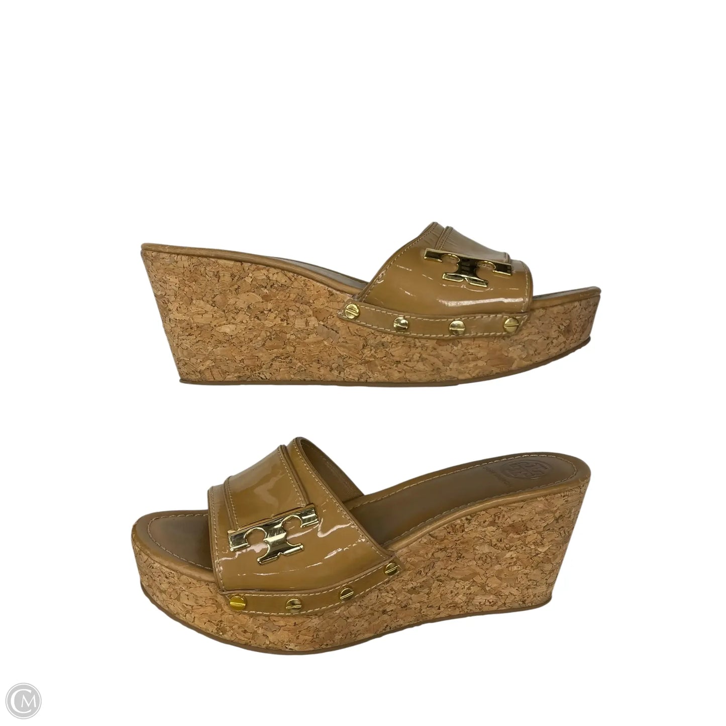 Sandals Designer By Tory Burch In Brown, Size: 10
