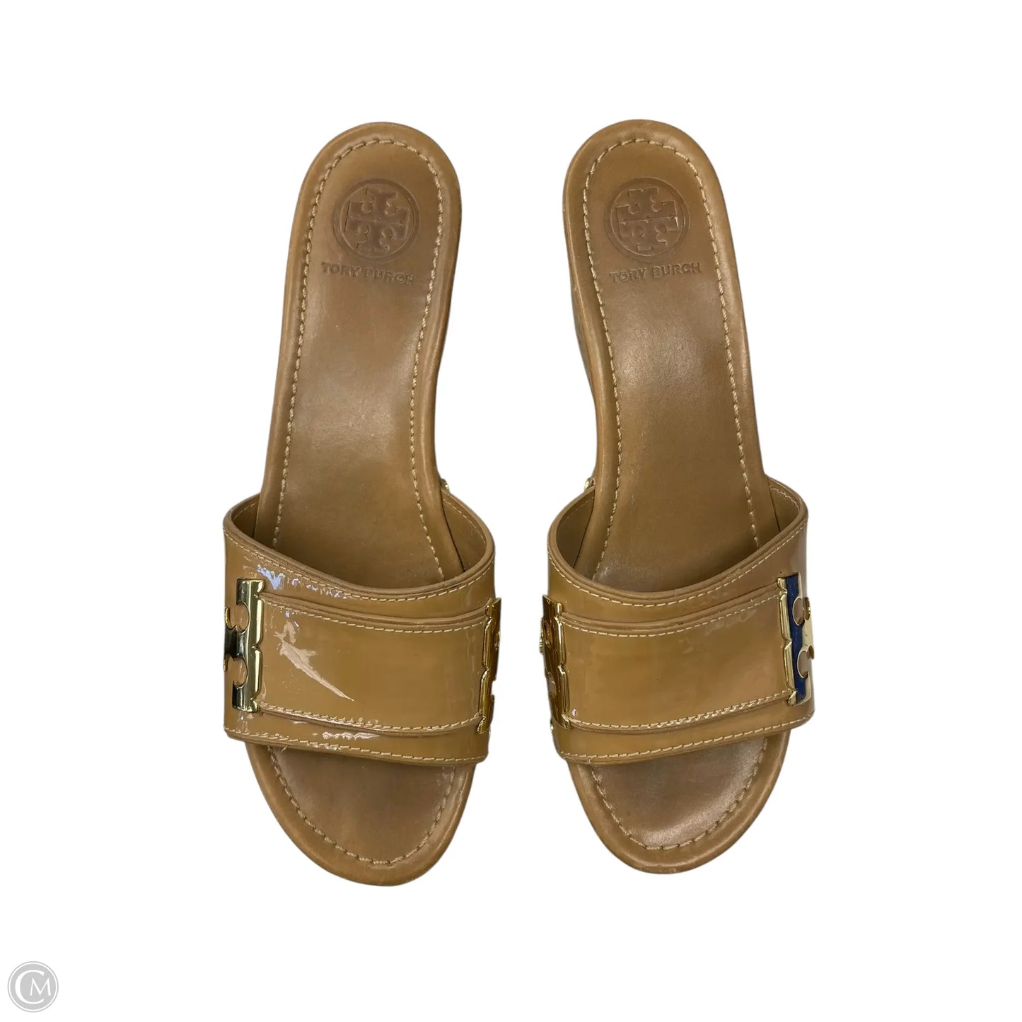 Sandals Designer By Tory Burch In Brown, Size: 10