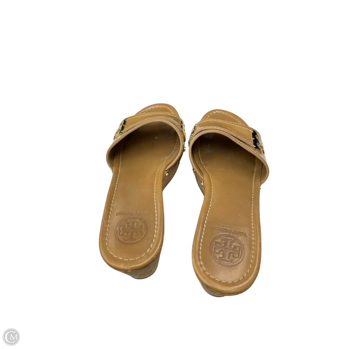 Sandals Designer By Tory Burch In Brown, Size: 10