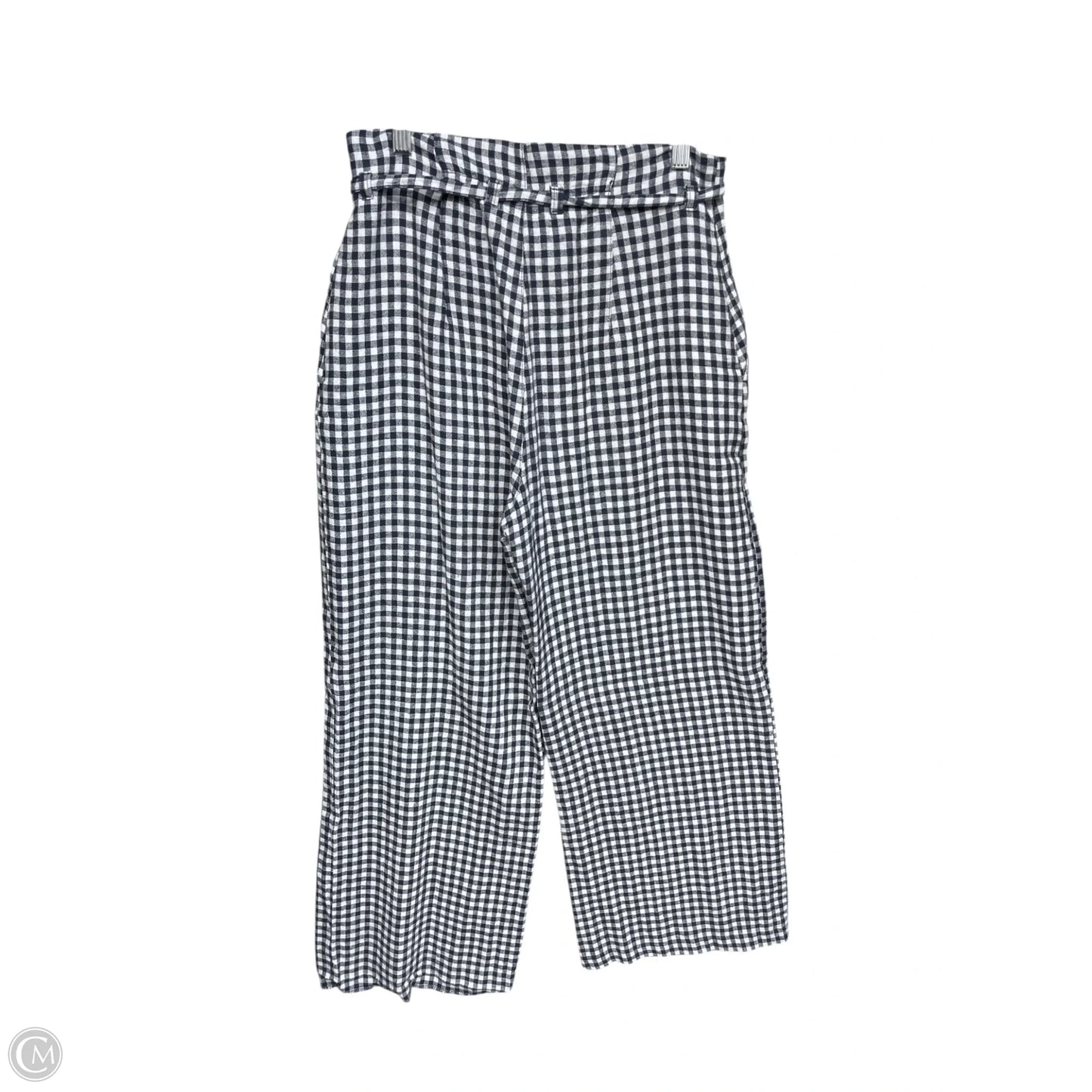 Pants Wide Leg By Abercrombie And Fitch In Checkered Pattern, Size: M