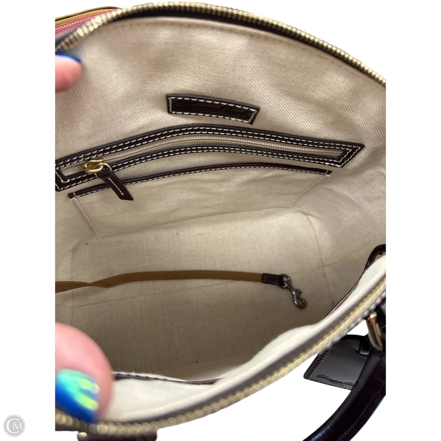 Handbag Designer By Dooney And Bourke, Size: Large