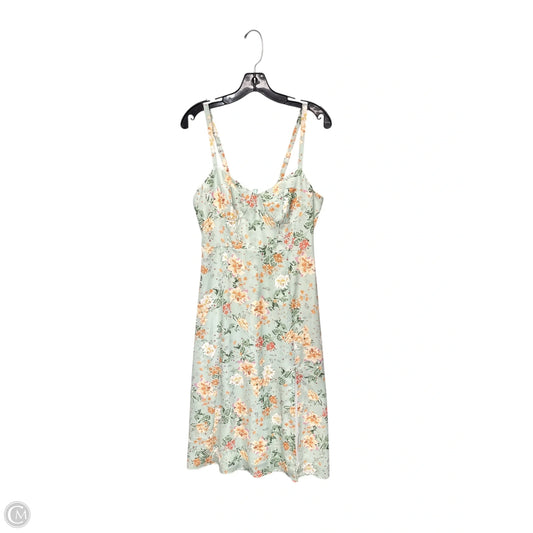 Dress Casual Maxi By Clothes Mentor In Grey & Yellow, Size: M