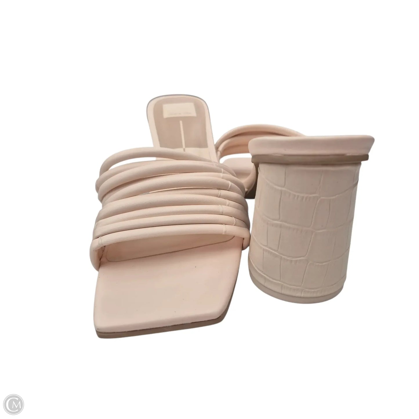 Sandals Heels Block By Dolce Vita In Cream, Size: 9.5