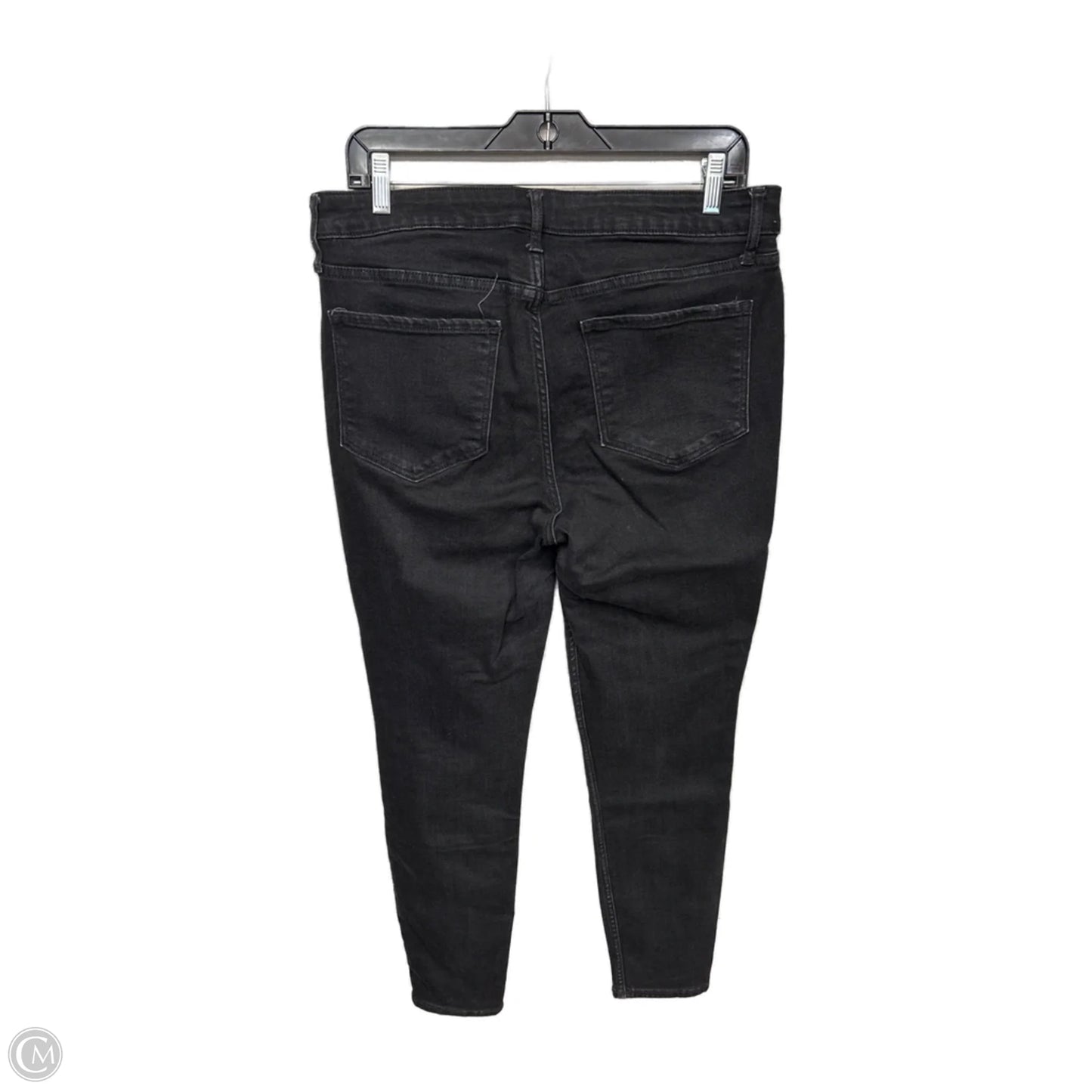 Jeans Skinny By Old Navy In Black Denim, Size: 14