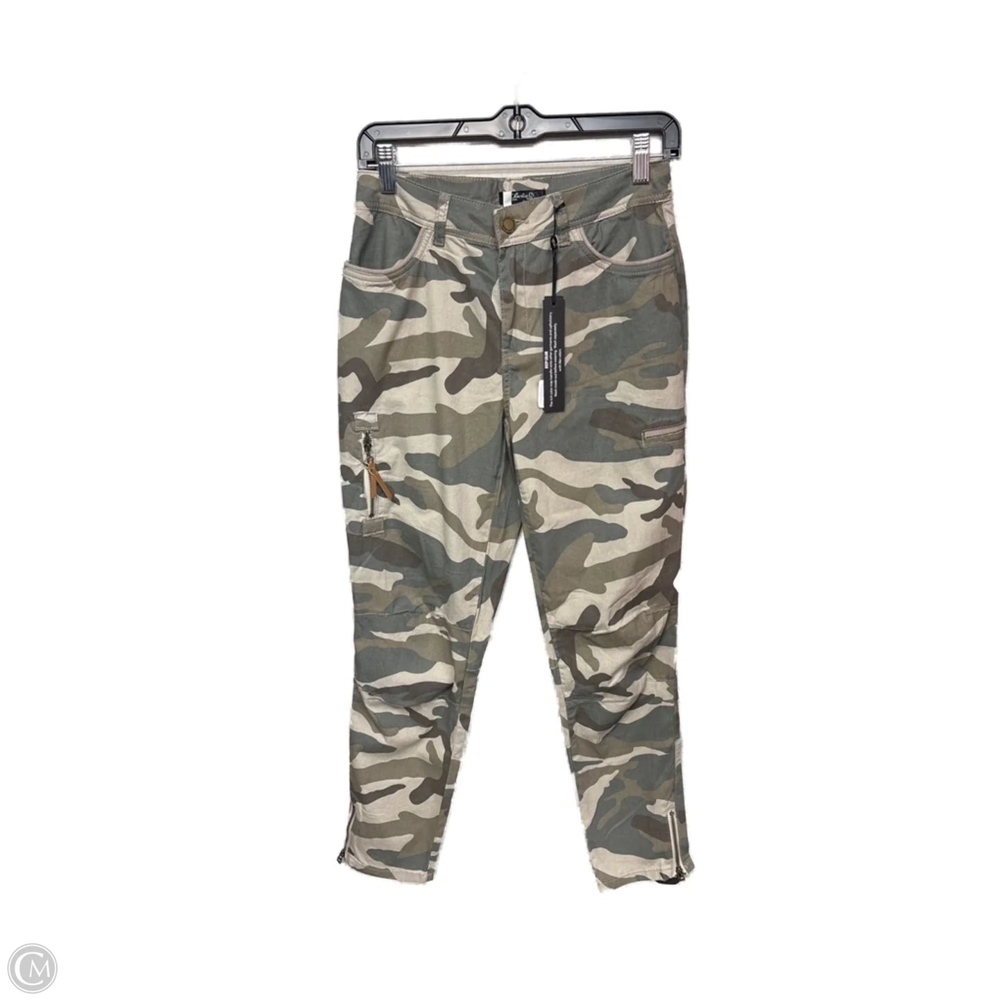 Pants Cargo & Utility By Charlie B In Camouflage Print, Size: 4