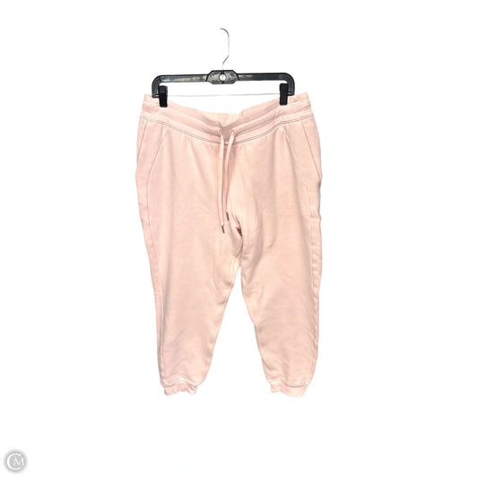 Athletic Pants By Lululemon In Pink, Size: 14