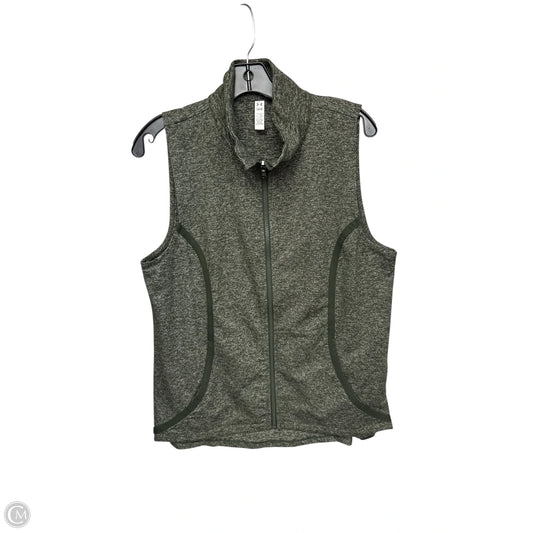 Athletic Jacket By Under Armour In Green, Size: L