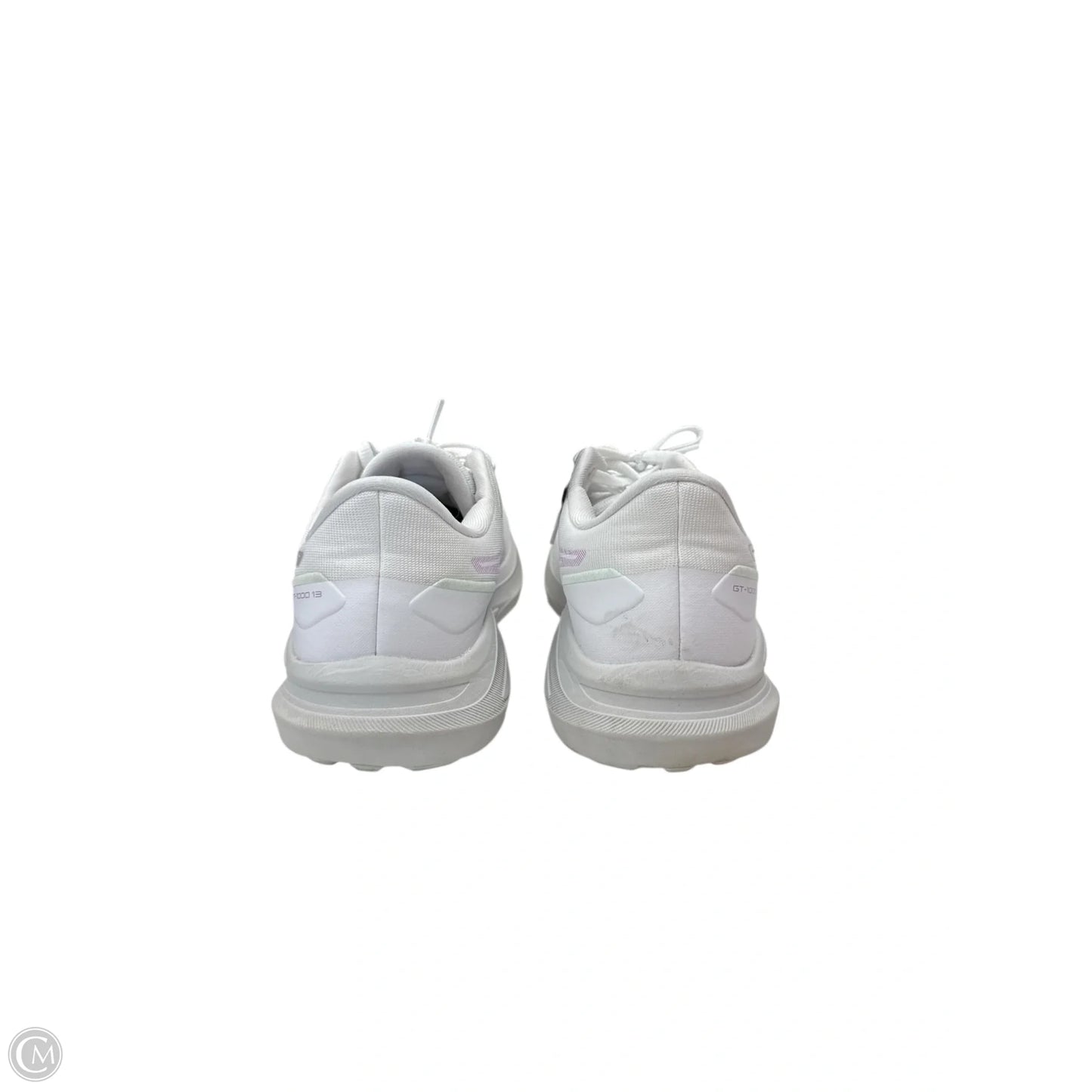 Shoes Athletic By Asics In Pink & White, Size: 9