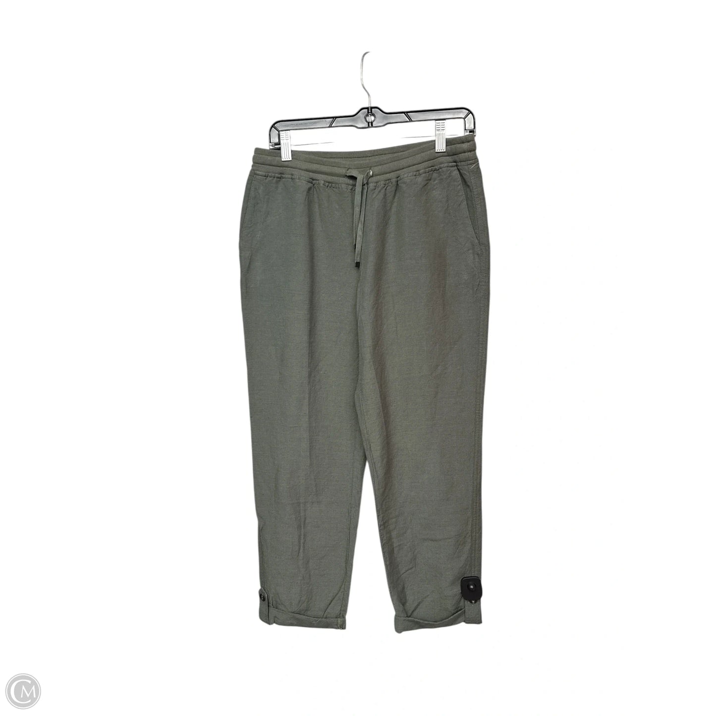 Pants Cropped By J. Jill In Green, Size: Xs