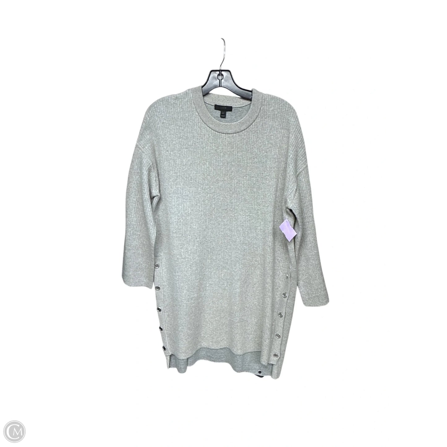 Dress Sweater By J. Crew In Grey, Size: S