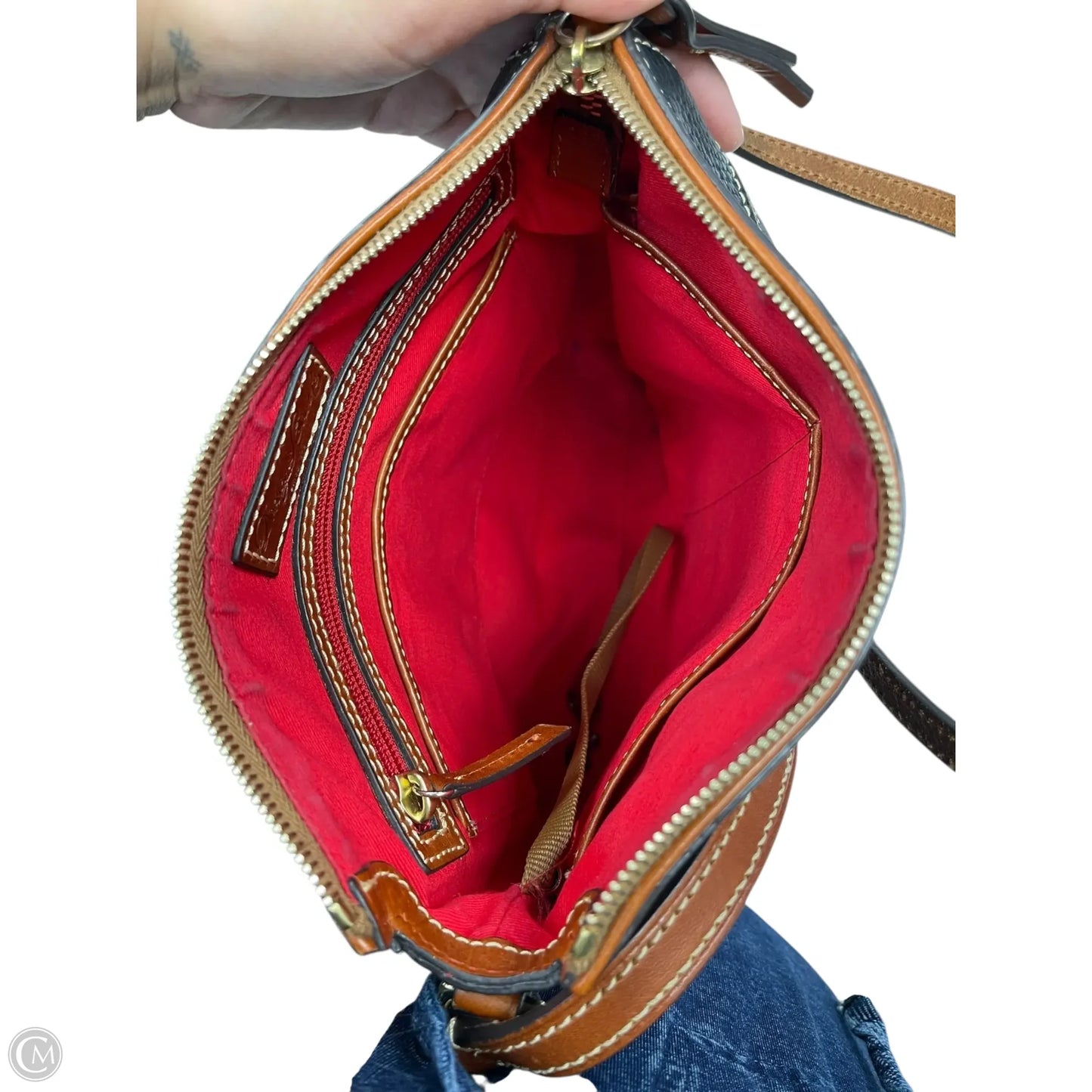 Crossbody Designer By Dooney And Bourke, Size: Medium