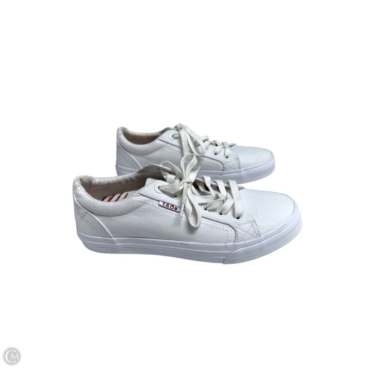 Shoes Sneakers By Taos In White, Size: 9