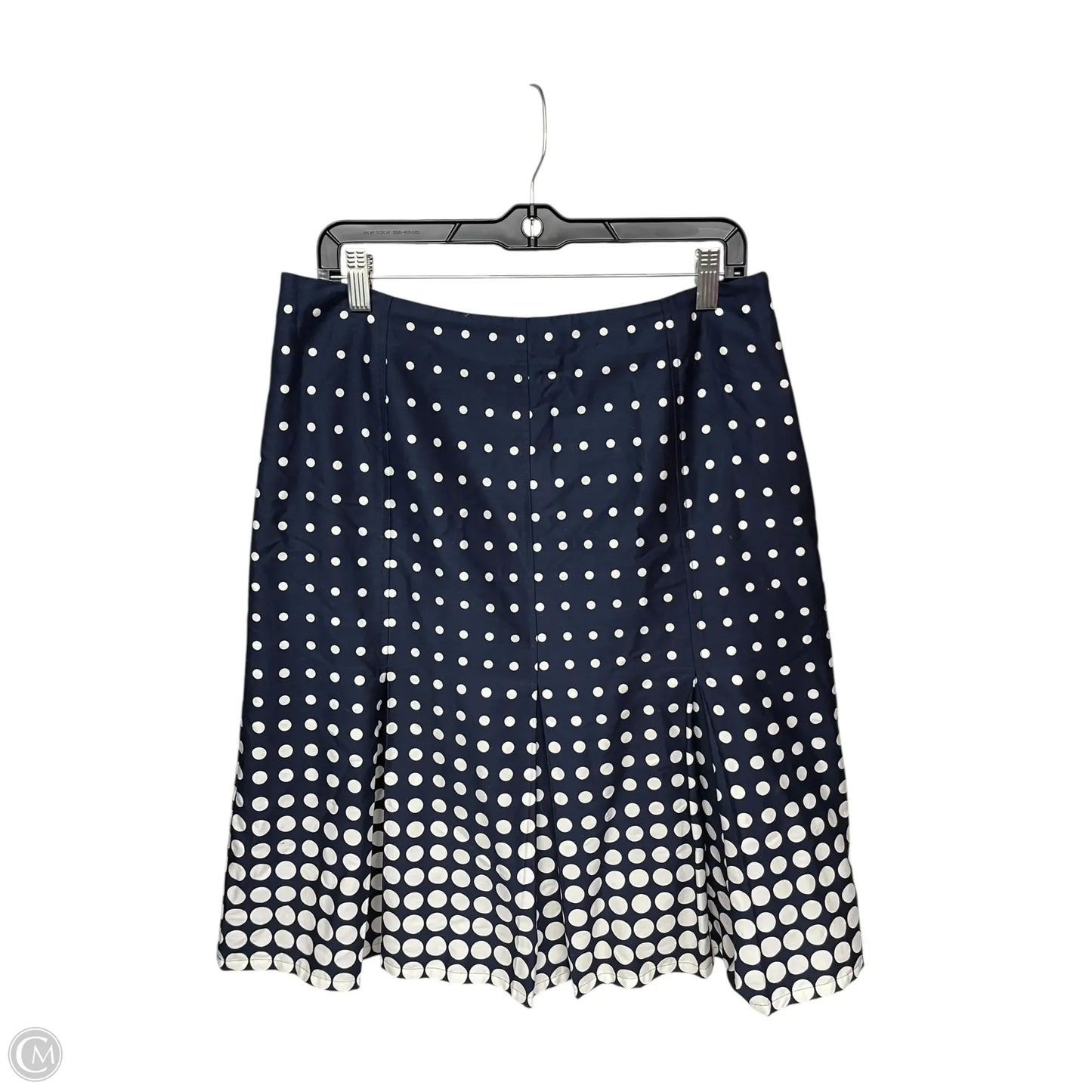 Skirt Midi By Jones New York In Polkadot Pattern, Size: 10