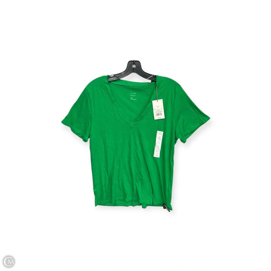 Top Short Sleeve Basic By A New Day In Green, Size: S