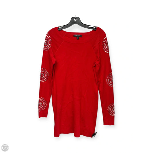 Dress Sweater By Inc In Red, Size: M