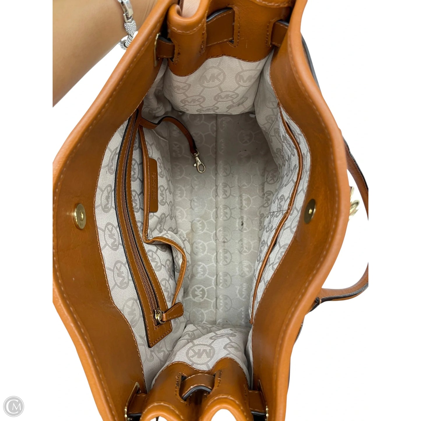 Handbag Designer By Michael Kors, Size: Large